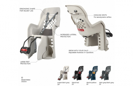 Scaun Copii Polisport Joy Ff,Fixare Cadru Spate [5]