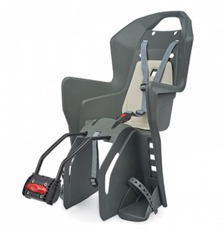 Ciclism - Scaun Copii Polisport Koolah Ff Gri/Crem, Prindere Cadru
