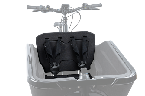 Scaun bicicleta copii - SCAUN PORTBAGAJ COPII CUBE CARGO 2.0 Negru