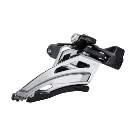 Piese biciclete - Schimbator fata Shimano Deore M5100-M, pt 2x11viteze, tragere fata, Max 38T