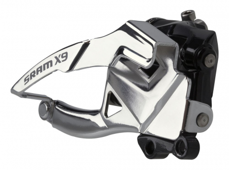 Schimbator Fata Sram X.9 2X10 Colier Sus Tragere Dubla [1]