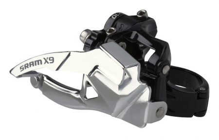 Piese biciclete - Schimbator Fata Sram X.9 2X10 Colier Sus Tragere Dubla