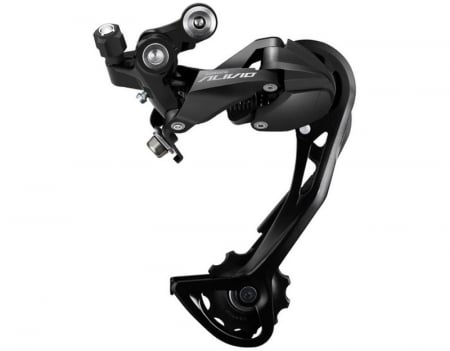 Ciclism - Schimbator spate Shimano ALIVIO RD-M3100-SGS, 9 viteze, Top normal, Shadow design, Prindere directa