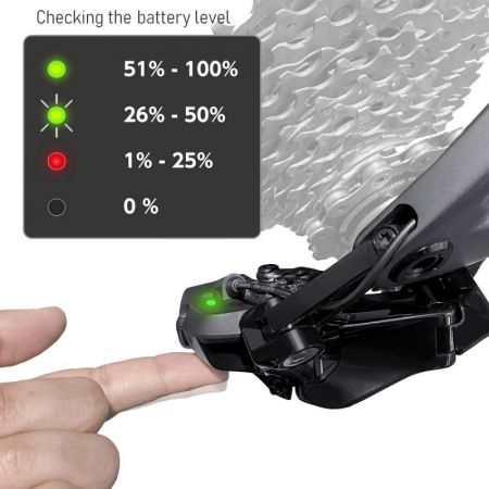 Schimbator spate Shimano, RD-R7150, 105, 12 viteze. , Top normal, Shadow design, Prindere directa (Compatibil DIRECT MOUNT) [3]