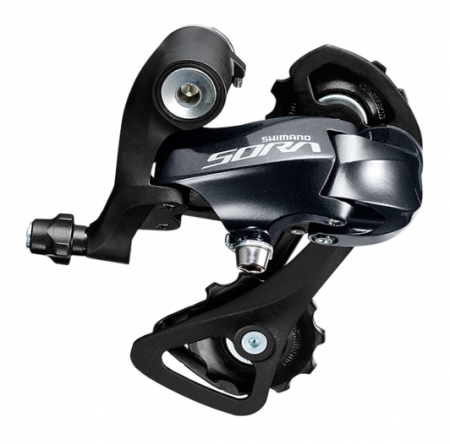 Piese biciclete - Schimbator spate Shimano SORA RD-R3000-SS, 9 viteze, Prindere directa