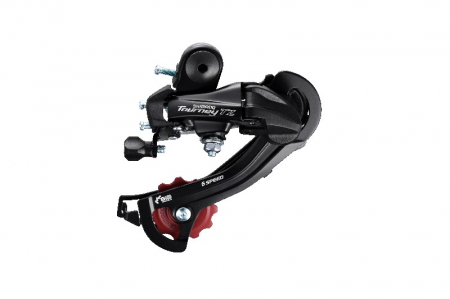 Schimbatoare spate - Schimbator Spate Shimano Tourney RD-TZ500-GS, 6 Viteze, Prindere directa