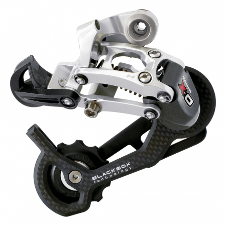 Ciclism - Schimbator Spate Sram X.0 - 9 Viteze, Brat Lung, Negru-Argintiu