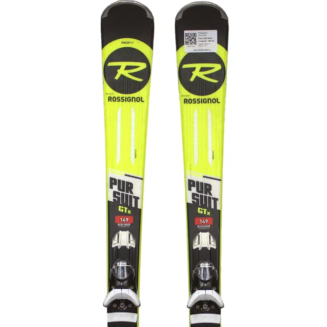 Schiuri second-hand - Schiuri second-hand ROSSIGNOL Pursuit GTx, 149 cm, cu legături