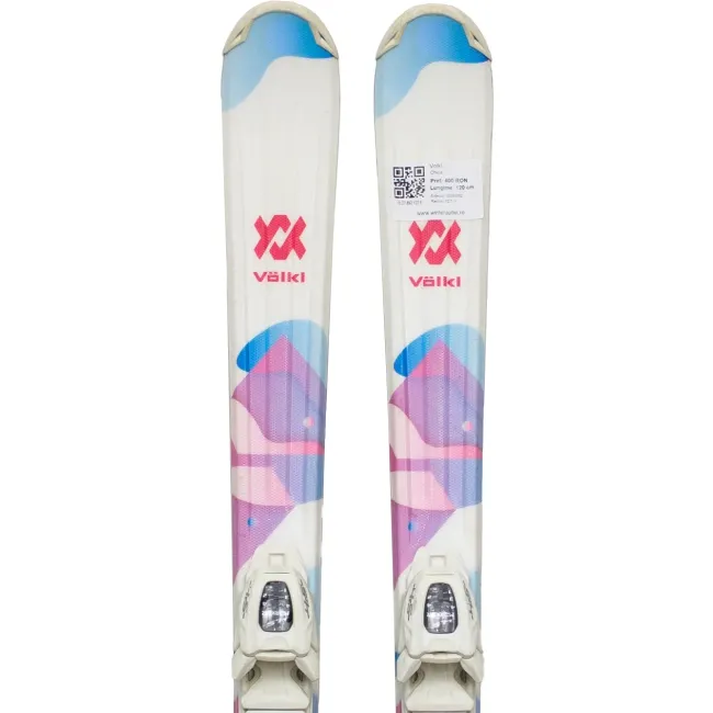 Schiuri second-hand - Schiuri second-hand Volkl Chica, 130 cm, cu legături