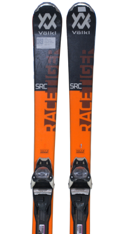 Schiuri second-hand Volkl Racetiger SRC, 158 cm, legaturi incluse [1]