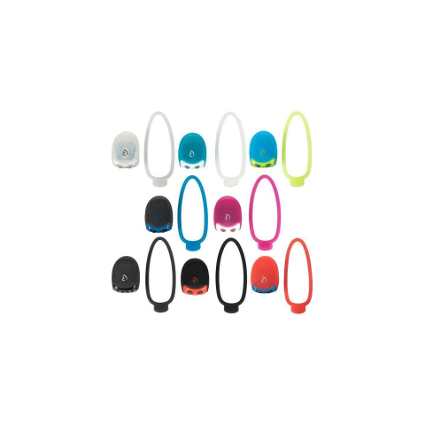 Lumini bicicleta - SCLIPITOR SPATE CUBE RFR MOV/ALB