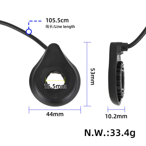Senzor PASS cu 12 magneti pentru bicicleta electrica cu cablu lung [3]