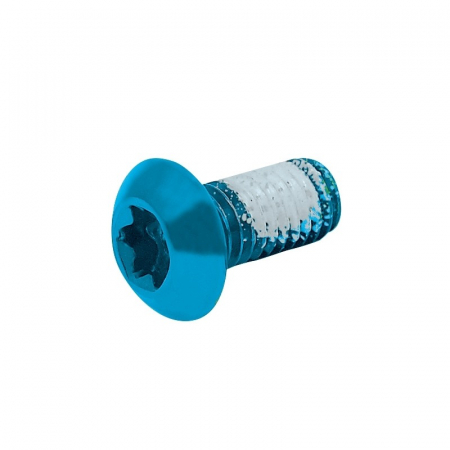 Piese biciclete - Set 12 suruburi Force pentru disc otel albastre