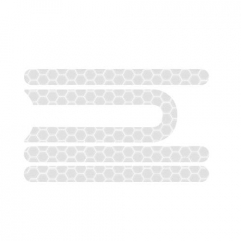 Accesorii trotinete electrice - Set 4 Capace Cu Sticker Pentru Trotineta XIAOMI Mijia M365/ M365 PRO