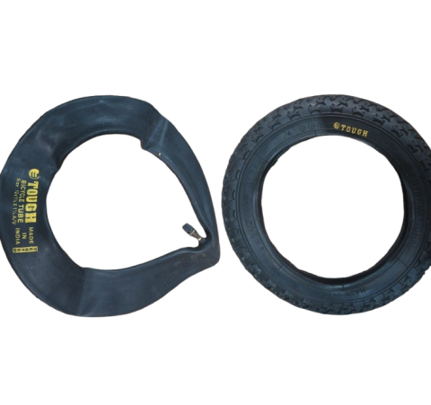 Camera bicicleta - Set Anvelopa + Camera Tough 12'' 1.95X2.125 AV