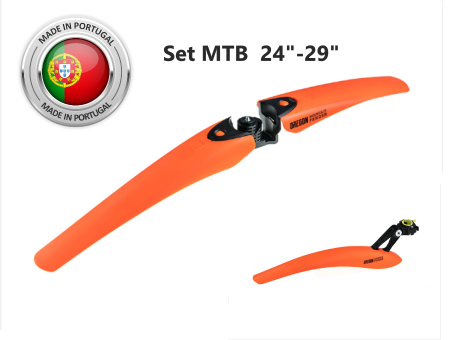 Ciclism - Set Aparatori Noroi LASALLE SPORTS OREGON Orange 24"-29"