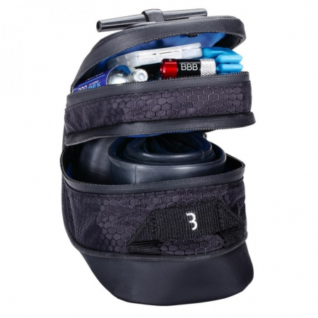 Ciclism - Set borseta scule BBB BSB-56 CombiSet EasyPack neagra M
