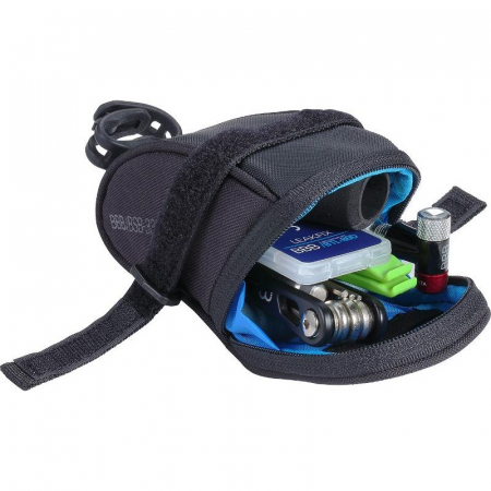 Ciclism - Set borseta scule BBB BSB-58 CombiSet SpeedPack CO2 neagra 125 x 80 x 50mm