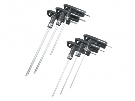 Ciclism - Set Chei Imbus Topeak T-Handle Duohex, Tps-Sp01 - Negru-Argintiu