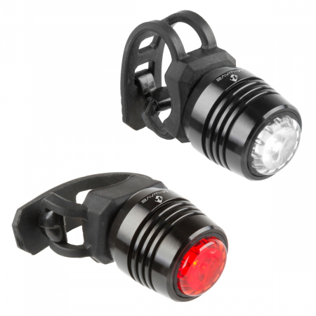 Ciclism - Set Flash cu Acumulator M-WAVE  APOLLON MINI A USB