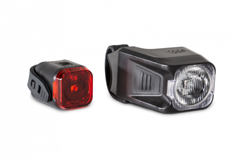 Ciclism - SET LUMINI ACID LIGHT PRO 20 CMPT NEGRU