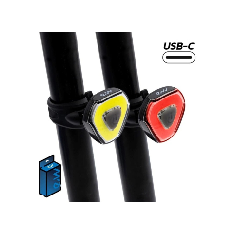 Ciclism - Set lumini fata/spate Ewheel EWL003 High Power LED