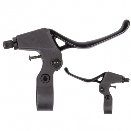 Ciclism - Set Manete Frana SXT Plastic/Aluminiu Negru
