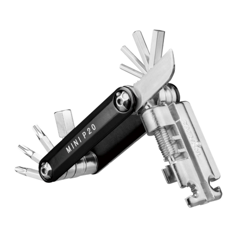 Ciclism - Set Mini Scule Multifunctionale Mini P20 TT2582B - Negru-Argintiu