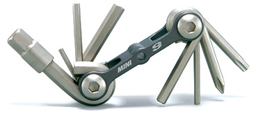Ciclism - Set Mini Scule Topeak Mini 9, TT2409-07 - Argintiu
