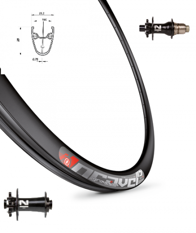 Ciclism - Set Roti GRAVEL MACH.1-N7921 700x19C 32H Sram- 6 p