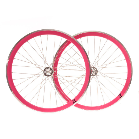 Roti - Set Roti Single Speed/Fixie SXT 700-32H 40 mm Roz