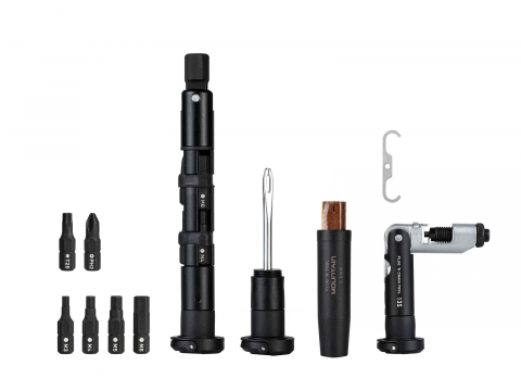 Set Scule Compacte Topeak Plug'n Tool Mountain Pro TT2619, Negru [1]