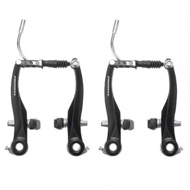 Ciclism - Set V-Brake Aluminiu Promax ( F+R )  Negru
