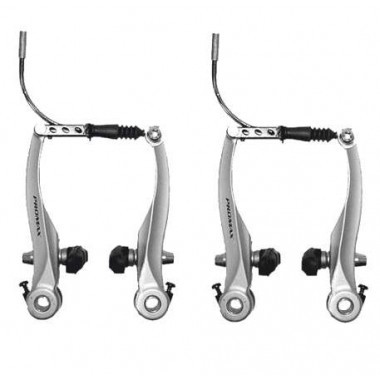Ciclism - Set V-Brake Aluminiu Promax ( F+R ) Silver