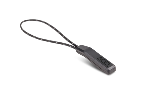 Echipament ciclism - SNUR FERMOAR ACID ZIPPER PULLER BLACK Large
