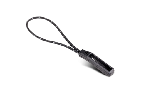 Echipament ciclism - SNUR FERMOAR ACID ZIPPER PULLER BLACK Small