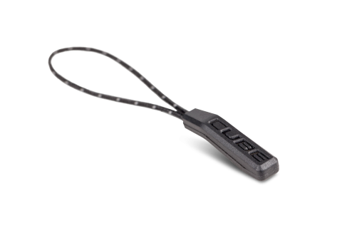 Ciclism - SNUR FERMOAR CUBE ZIPPER PULLER BLACK Large