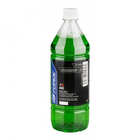 Ciclism - Solutie curatare Force E-Bike 1L verde