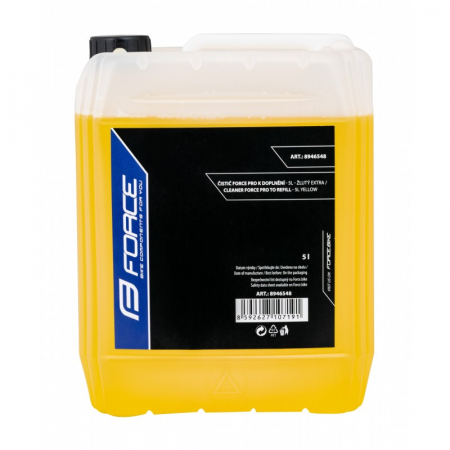 Ciclism - Solutie degresanta Force Pro 5l galbena