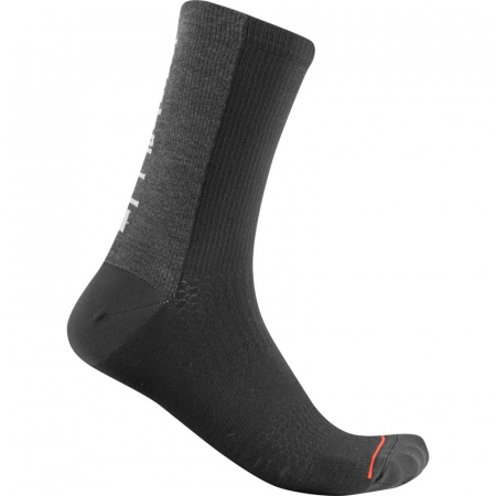 Ciclism - Sosete Castelli Bandito Wool 18 Negre L/XL, 40-43