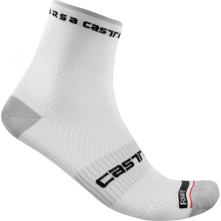 Ciclism - Sosete Castelli Rosso Corsa Pro 9 Albe XXL