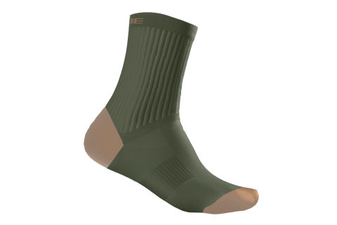 Sosete - SOSETE CUBE HIGH CUT MTB TM REED GREEN 40-43