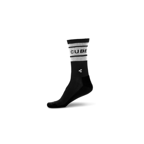 Sosete - SOSETE CUBE SOCKS AFTER RACE HIGH CUT NEGRU ALB 36-39