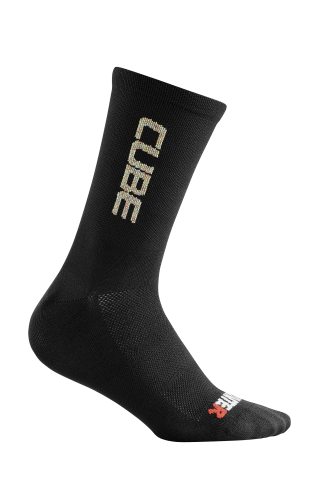 Sosete - SOSETE CUBE SOCKS HIGH CUT VERTEX BLACK 36-39