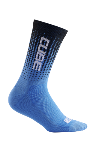 Sosete - SOSETE CUBE SOCKS HIGH CUT X ACTIONTEAM BLACK/BLUE 40-43