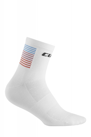 Ciclism - SOSETE CUBE SOCKS MID CUT TEAMLINE WHITE 44-47