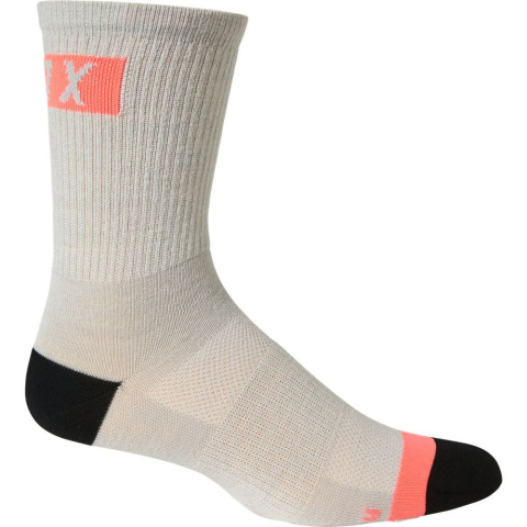 Echipament ciclism - SOSETE FOX 6" FLEXAIR MERINO LIGHT GREY L/XL