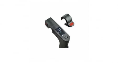 Accesorii trotinete electrice - Sticker carbon display si acceleratie trotineta electrica xiaomi
