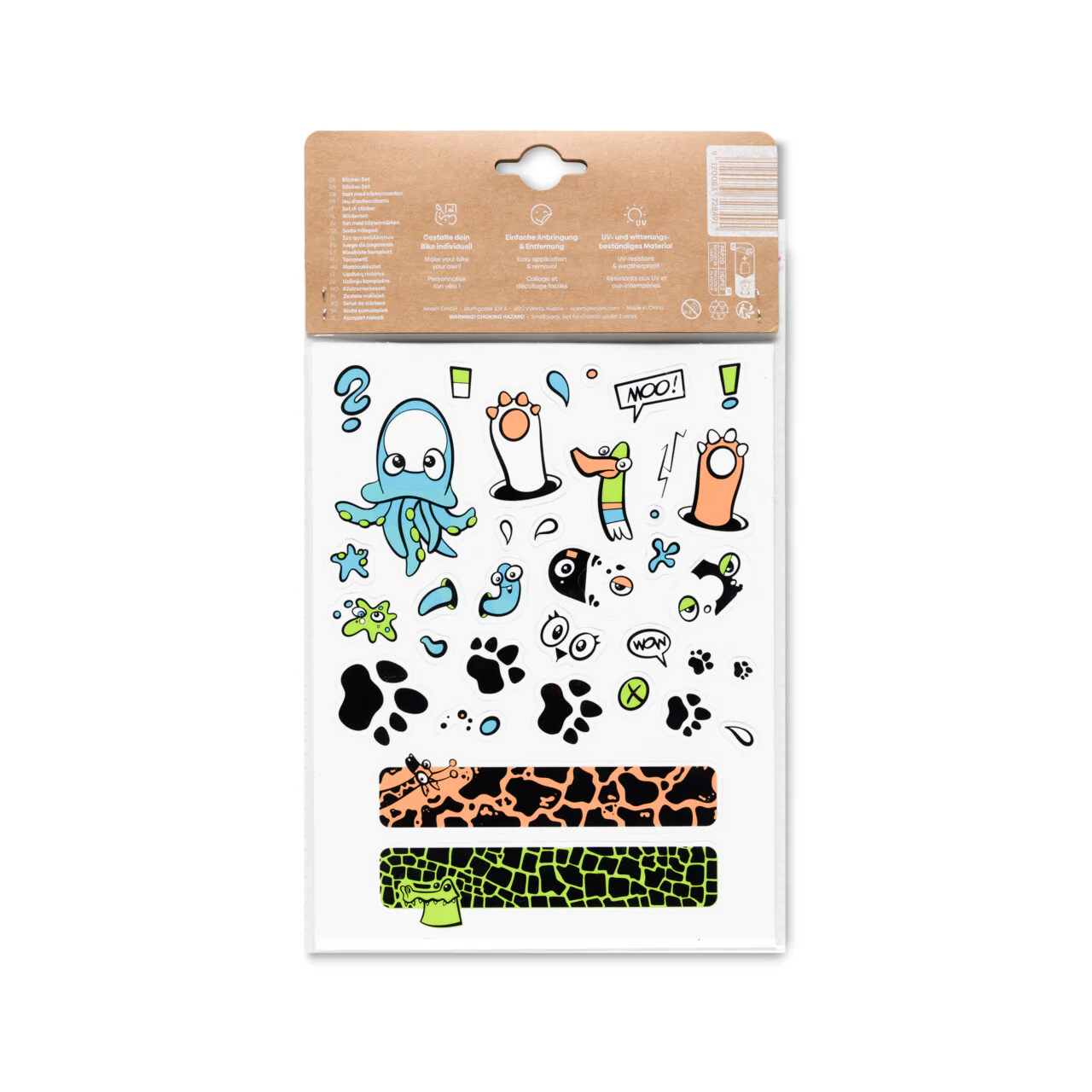 STICKERE BICICLETE COPII WOOM STREET SAFARI [1]