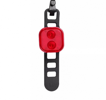 Ciclism - Stop Led Bicicleta Gaciron W07R, Putere 15 Lumeni, Incarcare USB, Baterie 200 mAh, 4 moduri iluminare, Impermeabilitate IPX4